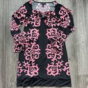 INC Patterned Dress